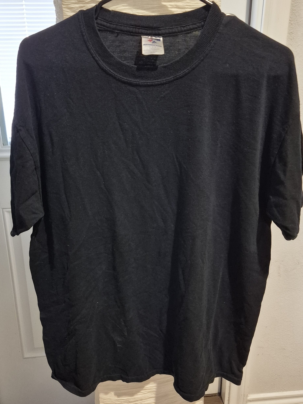 Jerzees Black Short Sleeve Crew Tee